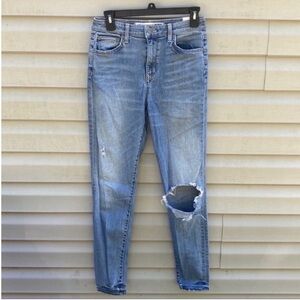 Lovers & Friends Mason High Rise Denim Blue Jean size 27 Wesley